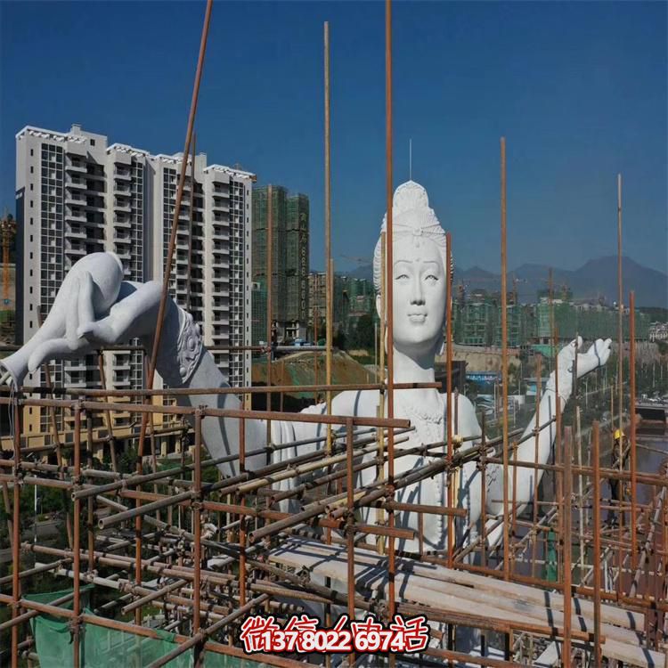 仿古石雕佛像，大型露天石像雕刻，美化景區(qū)廣場(chǎng)