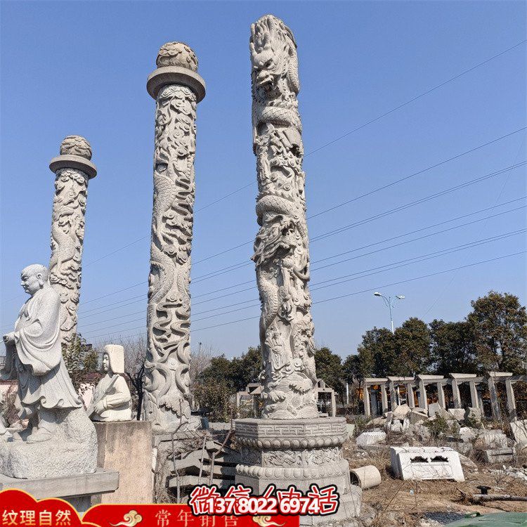 精美石雕文化庭院，欣賞絢麗景觀