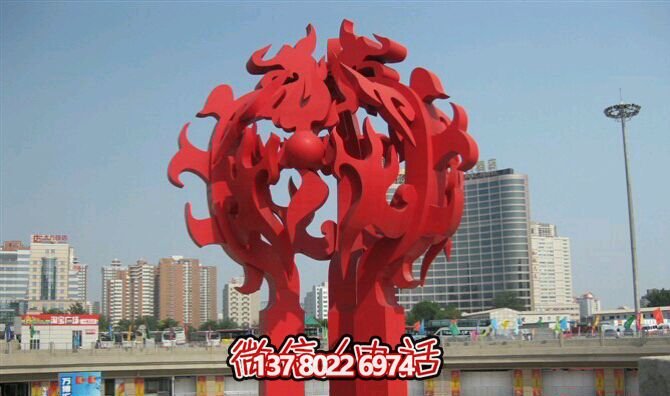 城市不銹鋼景觀(guān)樹(shù)雕塑