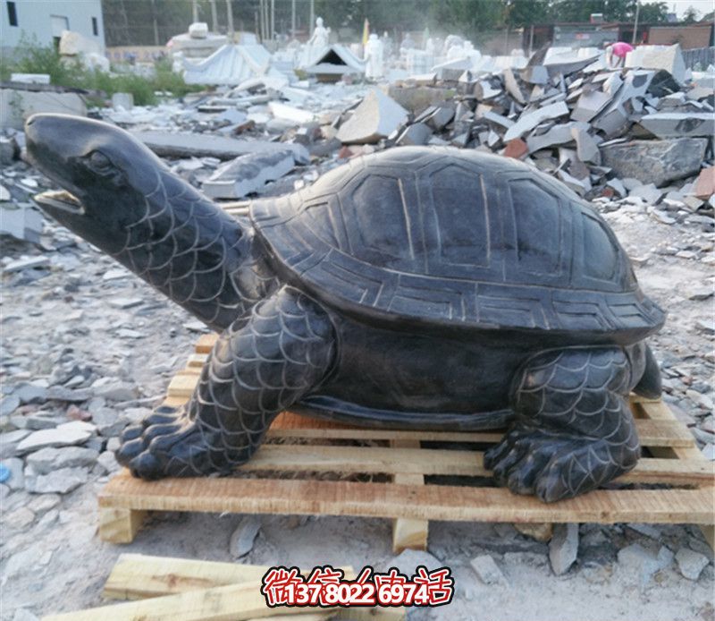 不銹鋼仿銅雕塑烏龜，裝點(diǎn)你的戶外草坪