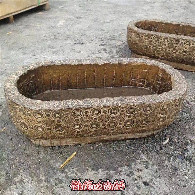 唯美老石槽，給你完美園林景觀(guān)