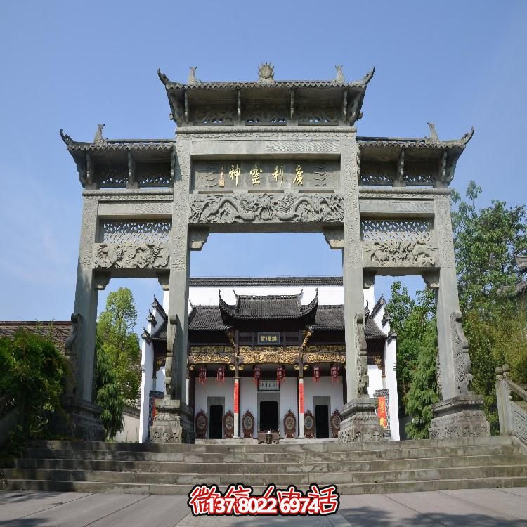 傳承中式文化，體驗(yàn)大型石雕牌坊與雕塑的魅力
