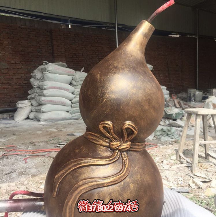 萬用銅雕葫蘆，集家居裝飾、鎮(zhèn)宅辟邪、雕塑藝術(shù)于一體