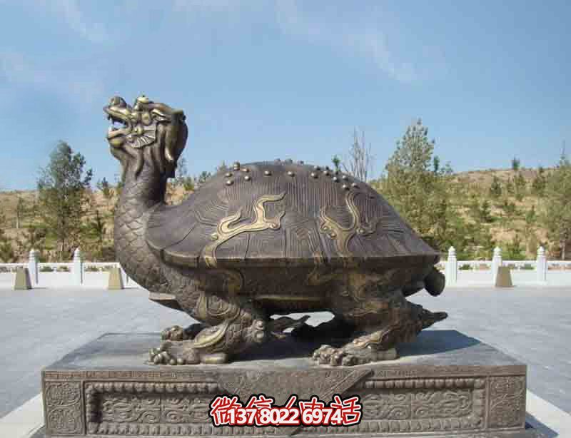玻璃鋼龍龜?shù)袼?,點綴公園里的創(chuàng)意行走 玻璃鋼龍龜?shù)袼埽c綴公園里的創(chuàng)意行走