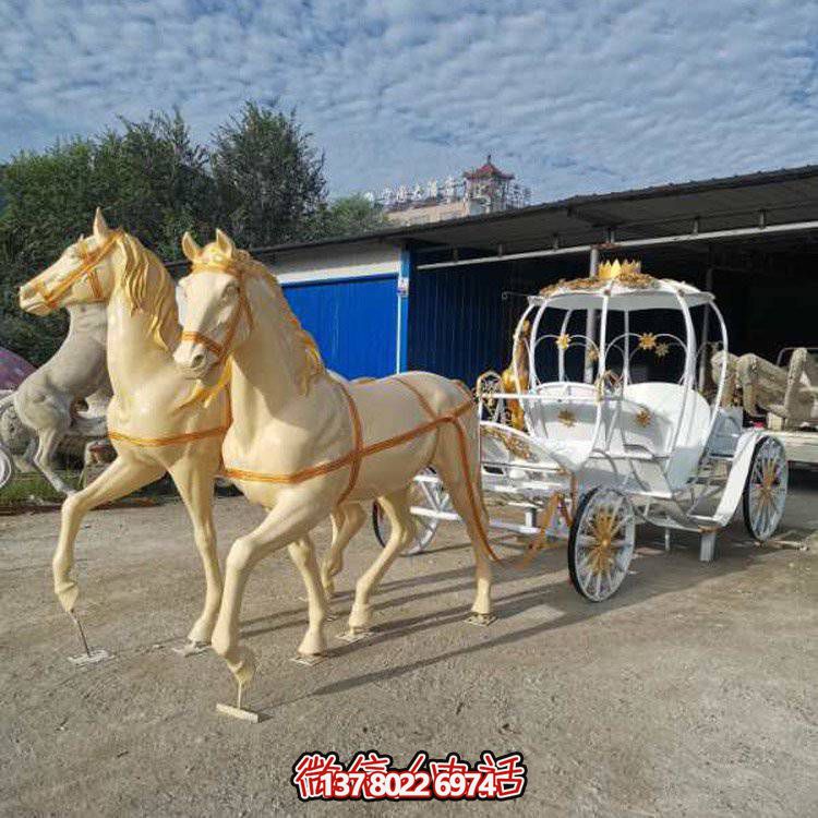 玻璃鋼仿真動物馬車，讓您的公園和游樂場更具吸引力