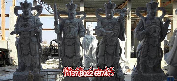古樸雅致的大理石雕塑，見(jiàn)證古老神佛四大天王的傳承