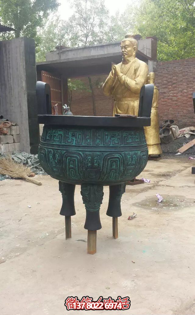精美青銅雕塑，提升寺廟文物景觀