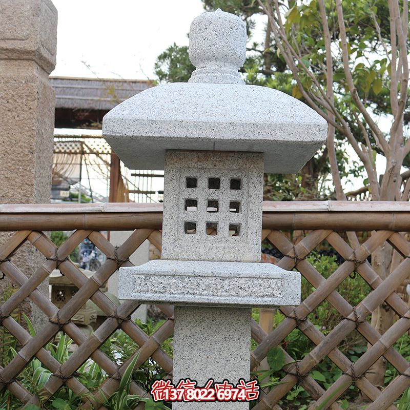 太陽能仿古青石石頭燈，為中式別墅、酒店戶外裝飾