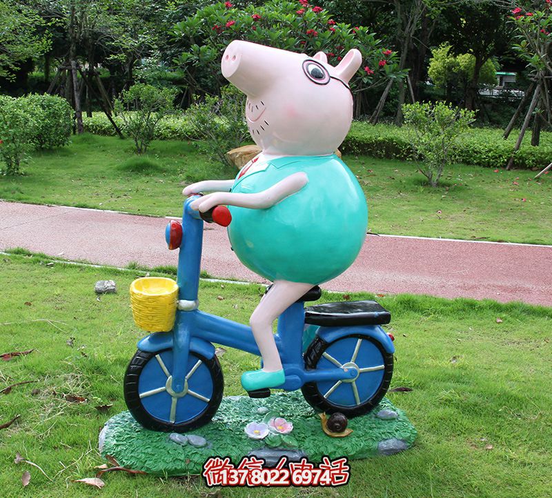 玻璃鋼雕塑裝置，點綴公園景觀