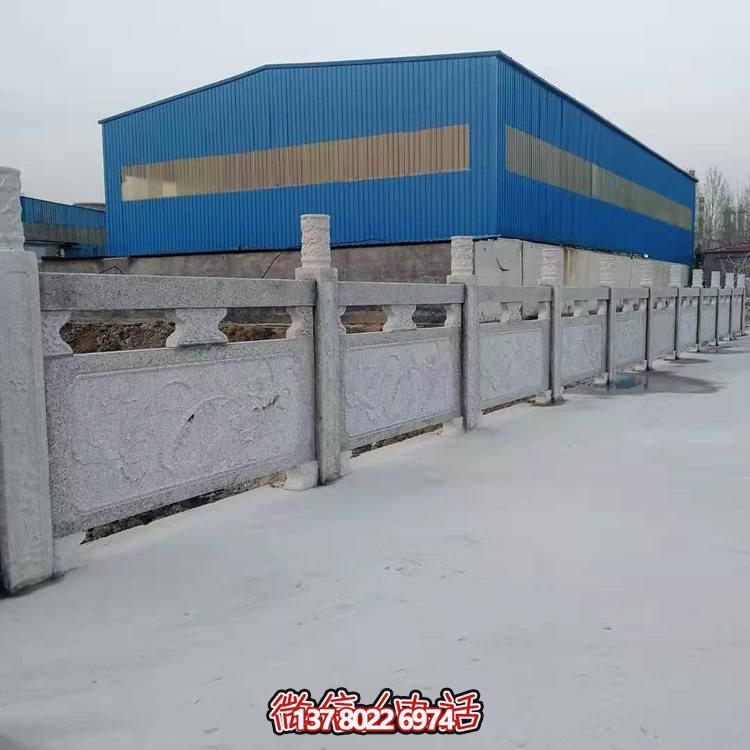 大理石護欄雕塑，為您的戶外河道增添美觀