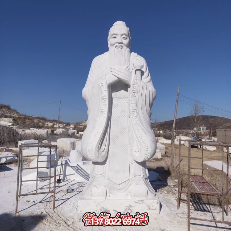 漢白玉雕塑——傳承歷史文化，喚起名人記憶