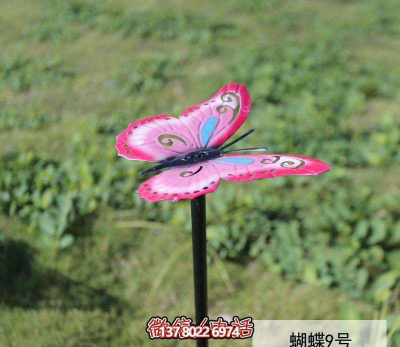 不銹鋼蝴蝶雕塑，創(chuàng)意裝點(diǎn)公園環(huán)境
