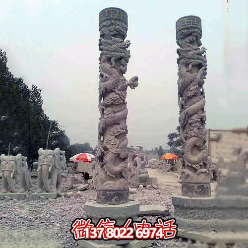 柱石盤龍安全、堅固、節(jié)能的柱子