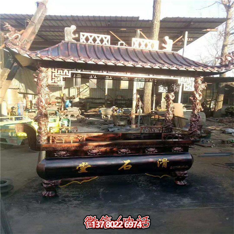獨特創(chuàng)意銅雕香爐，讓你體驗寺廟式神秘雕塑感受