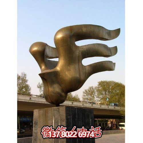 大型不銹鋼景觀雕塑，創(chuàng)意點(diǎn)亮戶外廣場(chǎng)、園林和景區(qū)