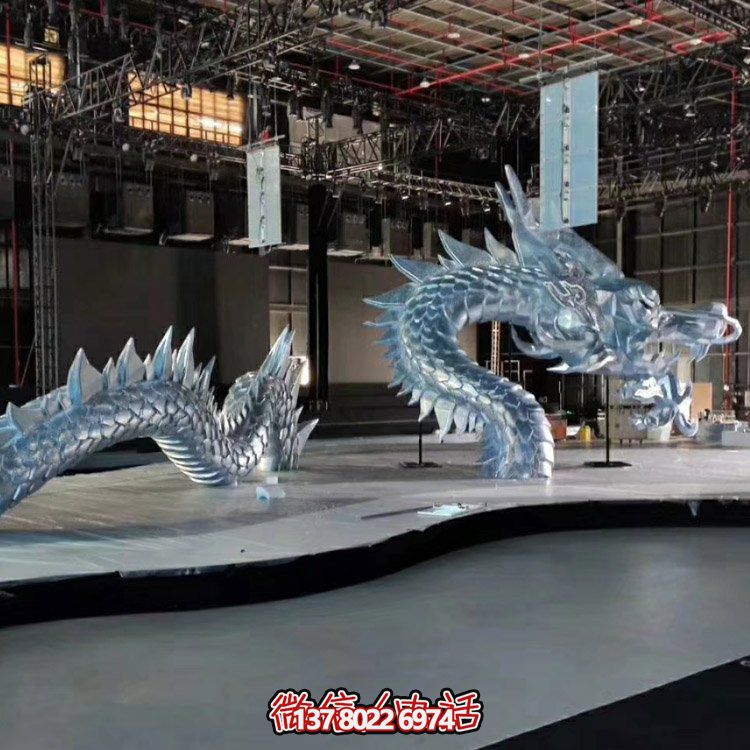 創(chuàng)意玻璃鋼龍雕塑，點亮景觀園林
