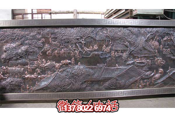 清明上河圖浮雕，欣賞千年藝術(shù)精髓