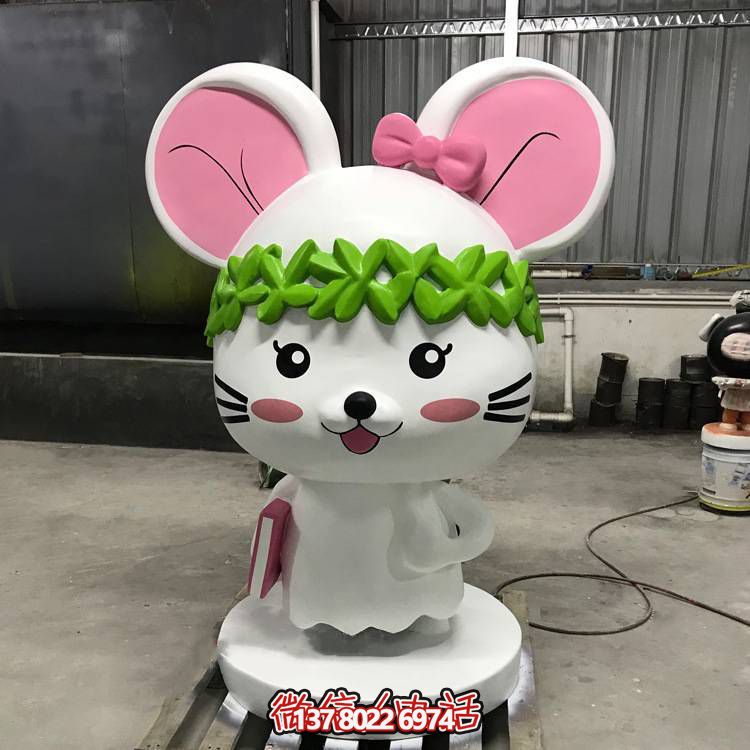 玻璃鋼制動(dòng)物景觀擺件，專為幼兒園兒童打造