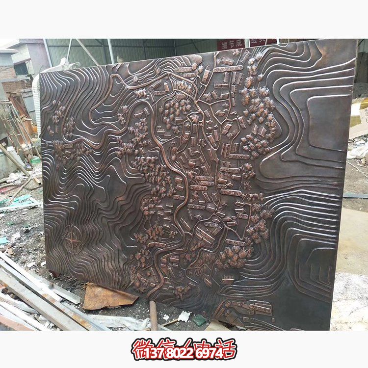 精致雅致的園林景觀浮雕、壁畫(huà)及雕塑裝置的完美結(jié)合
