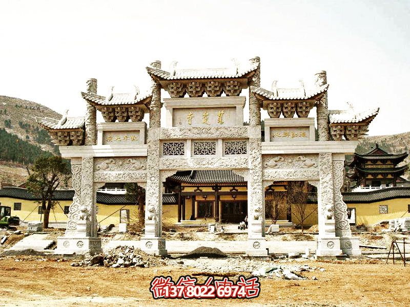 仿古斗拱牌坊，裝點(diǎn)您的景區(qū)、寺院門前