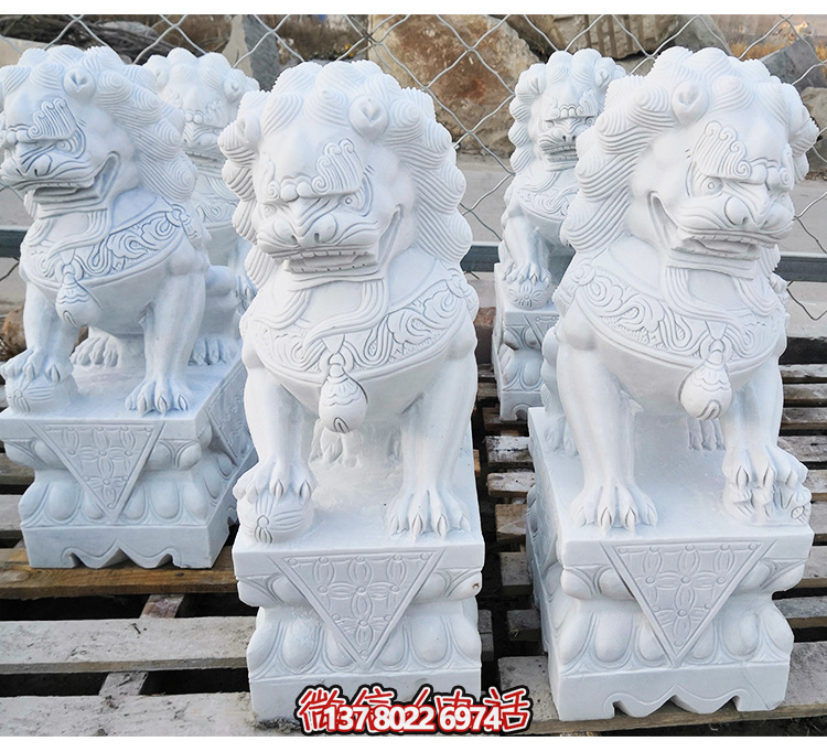 天安門獅子，漢白玉中式傳統(tǒng)北方石獅子